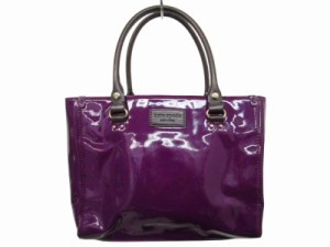 【中古】ケイトスペード KATE SPADE エナメル トートバッグ パープル ■GY14 レディース