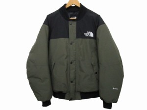 【中古】ザノースフェイス THE NORTH FACE 美品 Down Stadium Jacket ダウンジャケット ニュートープ ゴアテックス XL