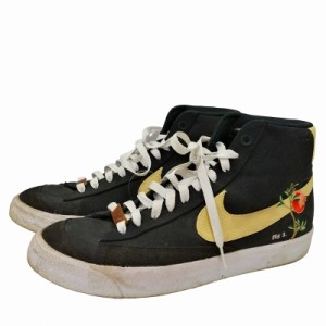 【中古】ナイキ NIKE ナイキ CI1166-001 Blazer Mid 77 Pomegranate ブレザー ミッド コルク キャンバス スニーカー