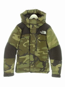 【中古】ザノースフェイス THE NORTH FACE BALTRO LIGHT JACKET バルトロライトジャケット M カーキ 迷彩 ダウン