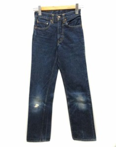 【中古】リーバイス Levi's 70's 717 0217 デニムパンツ ブーツカット デカ文字 ヴィンテージ ジーンズ 26