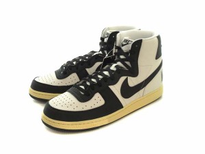 【中古】未使用品 ナイキ NIKE ターミネーターハイ ファントム FD0394-030 ブラック ホワイト 30.0cm メンズ