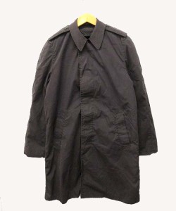 【中古】ヴィンテージ VINTAGE 80's US NAVY レインコート RAINCOAT ボアライナー付き ステンカラー ブラック 34L