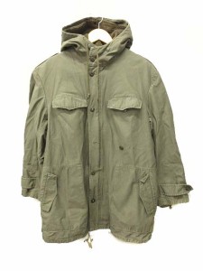 【中古】ヴィンテージ VINTAGE ドイツ軍 モッズコート ライナー付き ユーロミリタリー オリーブ  メンズ