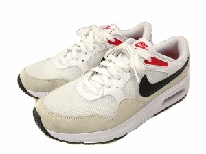 【中古】ナイキ NIKE AIR MAX SC CW4555-108 エア マックス 26.5cm ホワイト スニーカー 靴 シューズ  メンズ