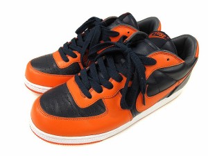 【中古】ナイキ NIKE Zoom Terminator Low Syracuse 310208-481 ズームターミネーター ロー 30cm オレンジ スニーカー