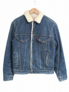 【中古】リーバイス Levi's 80s 70608-0216 デニムジャケット ジージャン 裏ボア USA製 36R メンズ