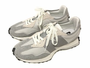 【中古】ニューバランス NEW BALANCE U327JB スニーカー 27.5 グレー 靴 シューズ メンズ