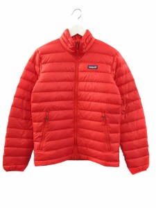 【中古】パタゴニア Patagonia ダウンセーター ダウンジャケット 84674 レッド 赤 XS メンズ