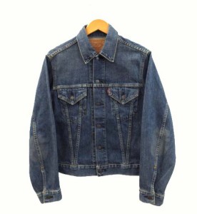 【中古】リーバイス Levi's 90s 557 日本製 デニムジャケット 71557 ビッグE ヴィンテージ復刻 Gジャン 38