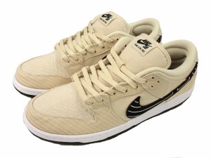 【中古】ナイキ エスビー NIKE SB DUNK LOW PRO QS ALBINO & PRETO FD2627-200 ダンク ロー プロ QS 30cm ベージュ系