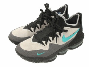 【中古】ナイキ NIKE LEBRON 16 LOW AC EP CI3358-003 レブロン 16 ロウ AC EP 28cm グレー スニーカー シューズ 靴