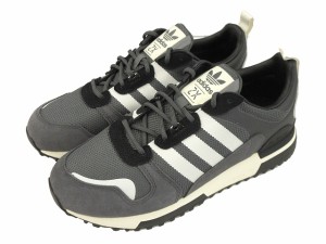 【中古】未使用品 アディダス adidas ZX 700 HD H01851 スニーカー 27cm グレー シューズ 靴 メンズ