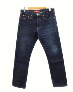 【中古】シュプリーム SUPREME Rigid Slim Jean セルビッチ デニムパンツ ジーンズ 34 ☆AA★ メンズ