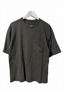 【中古】デンハム DENHAM 半袖 カットソー Tシャツ S グレー トップス メンズ