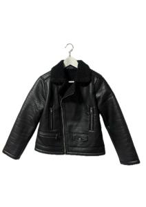 ZARA ボア レザージャケット（zara ボア レザー ジャケットの