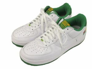 【中古】ナイキ NIKE AIR FORCE 1 LOW RETRO QS WEST INDIES DX1156-100 エアフォース 1 ロー レトロ 28.5 スニーカー