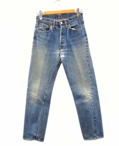 【中古】リーバイス Levi's 70s 501 66前期 オリジナル デニムパンツ 刻印6 セルビッチ ヴィンテージ ジーンズ 31