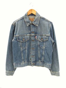 【中古】リーバイス Levi's 70505 90s デニムジャケット ジージャン 4th USA製 ヴィンテージ ブルー 38 メンズ