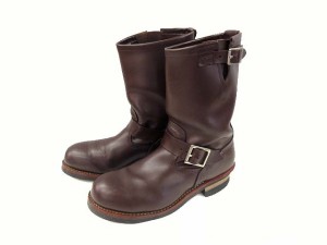 【中古】レッドウィング REDWING 2269 エンジニア ブーツ チョコレート クロームブラウン 茶 スチールトゥ 8.5 D