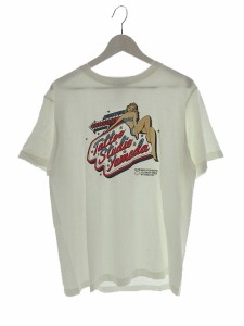 【中古】タトゥースタジオ ヤマダ TATTO STUDIO YAMADA  プリントTシャツ 半袖 ホワイト 白 M メンズ