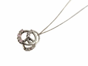 【中古】ヨンドシー 4℃ ネックレス ペンダント 石付き シルバー SILVER アクセサリー ジュエリー レディース