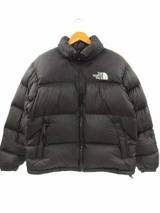 【中古】ザノースフェイス THE NORTH FACE レトロヌプシジャケット ダウンジャケット 700フィル ブラック L メンズ