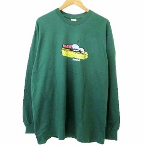 シュプリーム　Arrow L/S Tee　緑L