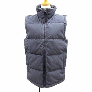 【中古】マーモット MARMOT × BUNKERSTUD 美品 ダウンベスト アウトドアウエア S チャコールグレー IBO16 レディース