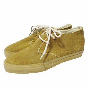 【中古】ケッズ Keds チャッカ ブーツ スエード インナーボア マスタード IBO49 X メンズ