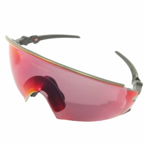 【中古】オークリー OAKLEY 美品 KATO スポーツサングラス アイウェア カラーレンズ 度無し OO9475 044 ピンク ■U90