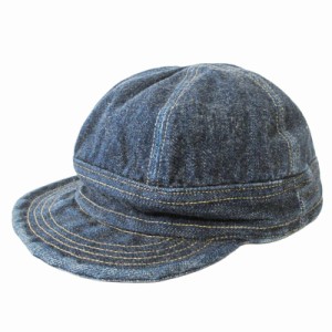 【中古】ワンピースオブロック ONE PIECE OF ROCK デニム キャップ キャスケット 帽子 インディゴ L 0523 メンズ