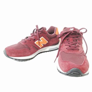 【中古】ニューバランス NEW BALANCE 美品 ML565WO スニーカー ボルドー 6.5 24.5cm 0520 レディース