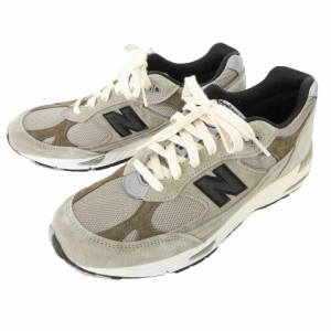 【中古】ニューバランス NEW BALANCE 美品 ジョウンド 991 スニーカー M991JJA 26.5cm マルチカラー ベージュ メンズ