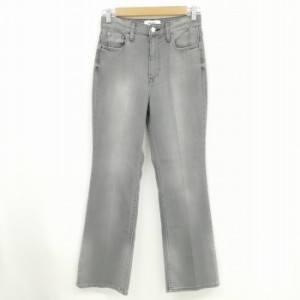 【中古】未使用品 Healthy denim ヘルシーデニム Lotus ハイライズ フレア デニム パンツ ジーンズ ユーズド加工 24