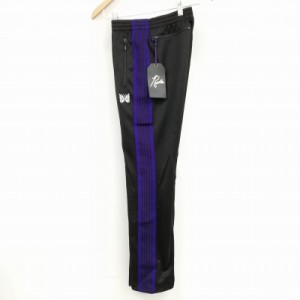 【中古】未使用品 ニードルス Needles JO441 jeans factory 別注 Track Pant 21SS ナロー トラック パンツ S ブラック