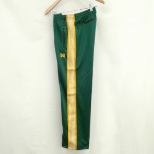 【中古】未使用品 ニードルス Needles KP398 LHP別注 Track Pant 22SS トラック パンツ S グリーン イエロー