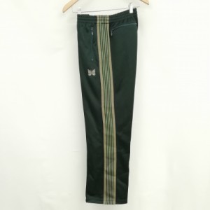 【中古】未使用品 ニードルス Needles JO222 Track Pant 21AW ワイド ストレート トラック パンツ S グリーン