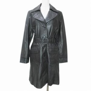 LANVIN BOUTIQUE ランバン トレンチコート イタリア製 LANVIN en Bleu（ランバンオンブルー）の「セーラーカラー