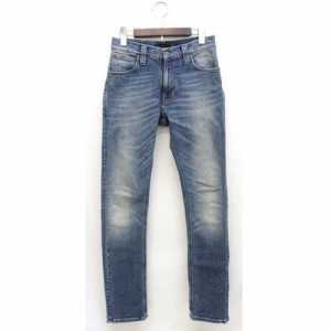 【中古】ヌーディージーンズ nudie jeans デニム ジーンズ パンツ D0134 スリム ウォッシュ加工 W28 /Z メンズ