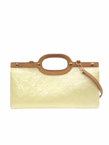 【中古】ルイヴィトン LOUIS VUITTON M91374 ロスクバリードライブ  ハンドバッグ  モノグラム ヴェルニ ペルル 2way レディース