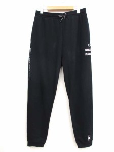 【中古】モンクレール MONCLER × Fragment Design スウェットパンツ M 18AW PANTALONE フラグメントデザイン パンタロン  メンズ