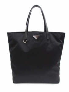 【中古】プラダ PRADA  BR4263 テスートナイロン×レザー ビジネス トートバッグ レディース