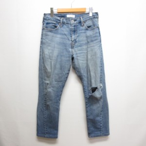 【中古】リーバイス Levi's ALTERED 510 クラッシュ デニム パンツ ジーンズ 30 ブルー ジッパーフライ ストレッチ