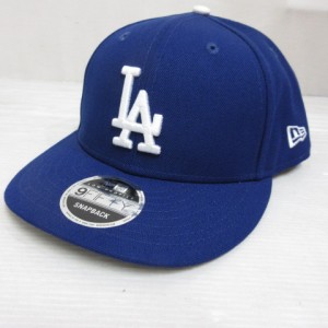 【中古】未使用品 ニューエラ NEW ERA 9FIFTY ロサンゼルス ドジャース ベースボール キャップ 帽子 ブルー メンズ