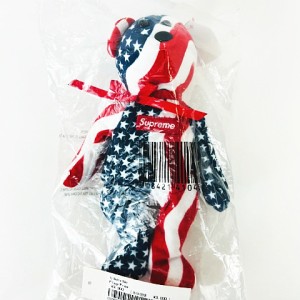 【中古】未使用品 シュプリーム SUPREME  ty Beanie Baby Flag タイ ビニー ベイビー フラグ  マ ベアー ぬいぐるみ  