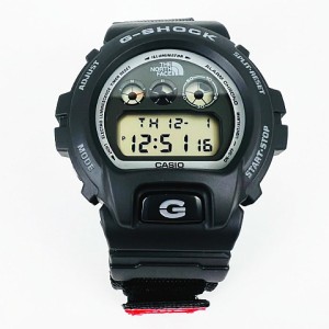 【中古】未使用品 SUPREMEThe North Face G-SHOCK Watch Black ノースフェイス ジーショック ウォッチ 腕時計 ?A 
