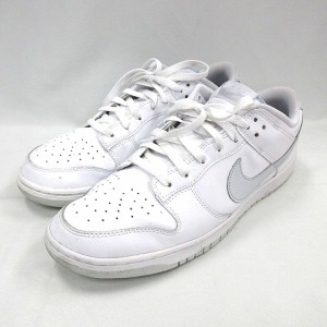 【中古】ナイキ NIKE Dunk Low Retro White/Pure Platinum DV0831-101 US11.5 29.5cm ダンク ロー レトロ  スニーカー