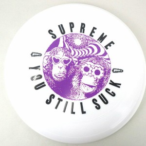 【中古】シュプリーム SUPREME ★AA☆YOU STILL SUCK フリスビー 白 ホワイト メンズ