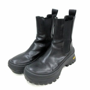 【中古】スナイデル snidel Vibram サイドゴアブーツ SWGS214614 黒 ブラック  S 22.5cm レディース